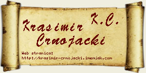 Krasimir Crnojački vizit kartica